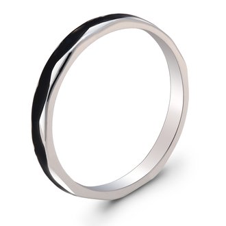 AGR0037 - Silver Plain Fashion Ring