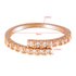 AGR0071 - Gold Crystal Adjustable Fashion Ring