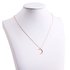 AGN0054 - Gold Sparkling Crystal Moon Necklace