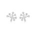 AGE0015 - Silver Sparkling Crystal Tree Earring