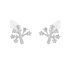 AGE0015 - Silver Sparkling Crystal Tree Earring