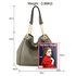 AG00561 - Grey Women's Hobo Shoulder Bag