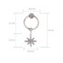 AGE0023 - Silver Sparkling Crystal Fashion Earring