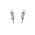 AGE0029 - Silver Sparkling Crystal Fashion Earring