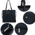 AG00558 - Wholesale & B2B Navy Fashion Tote Handbag Supplier & Manufacturer