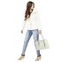AG00571 - White Women's Fashion Tote Bag
