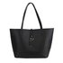 AG00567 - Reversible Black/Burgundy Large Tote Bag - Fits laptops up to 15.4''