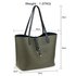 AG00567 - Reversible Navy/Grey Large Tote Bag - Fits laptops up to 15.4''