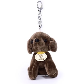 AGCK1019A - Lovely Grey Dog Bag Charms