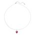 AGN0037 - Crystal Red Heart Necklace