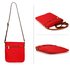 AG00587 - Red Cross Body Shoulder Bag
