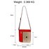 AG00587 - Red Cross Body Shoulder Bag