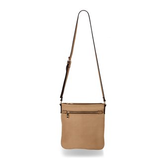 AG00587 - Nude Cross Body Shoulder Bag