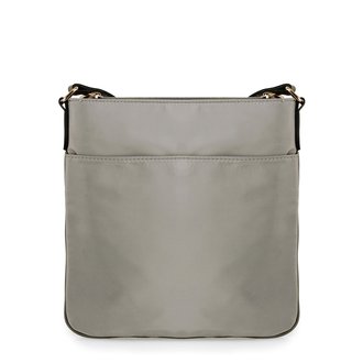 small grey cross body bag