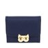 AGP1090 - Navy Purse/Wallet With Gold Metal Work