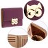 AGP1090 - Purple Purse/Wallet With Gold Metal Work