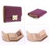 AGP1090 - Purple Purse/Wallet With Gold Metal Work