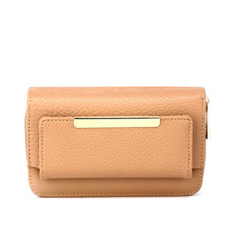 AGP1097 - Nude Zip Around Purse / Wallet