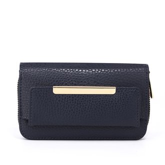 AGP1097 - Navy Zip Around Purse / Wallet