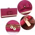 AGP1077 - Plum Bow Tie Purse