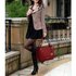 AG00570 - Burgundy Anna Grace Fashion Tote Handbag