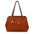 AGCK1051 - Gold Metal Crystal Purse Bag Charm