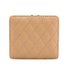 AGP1084 - Nude Coin Purse/Wallet With Gold Metal Work