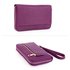 AGP1088 - Purple Zip Round Purse / Wallet