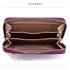 AGP1088 - Purple Zip Round Purse / Wallet