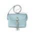 AG00597 - Blue Flap Cross Body Tassel Shoulder Bag