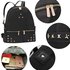 AG00599 - Black Backpack Rucksack School Bag