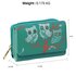 AGP1045 - Teal / White Owl Design Purse/Wallet