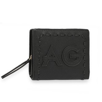 AGP1105 - Black Anna Grace Zip Around Purse / Wallet