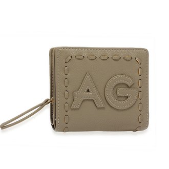 AGP1105 - Grey Anna Grace Zip Around Purse / Wallet