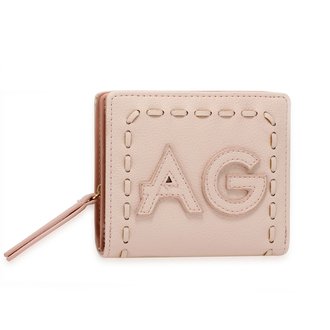 AGP1105 - Pink Anna Grace Zip Around Purse / Wallet