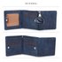 AGP1104 - Navy Trifold Purse / Wallet With Charm