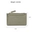 AGP1109 - Grey Anna Grace Zip Coin Pouch