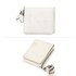 AGP1104 - Ivory Trifold Purse / Wallet With Charm