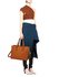 AG00592 - Brown Anna Grace Fashion Tote Bag