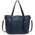 AG00595 - Navy Anna Grace Fashion Tote Bag With Tassel