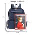 AG00572 - Wholesale & B2B Navy Backpack Rucksack School Bag Supplier & Manufacturer