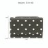 AGP1045B - Grey Polka Dot Design Purse/Wallet