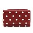AGP1045B - Red Polka Dot Design Purse/Wallet