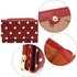 AGP1045B - Red Polka Dot Design Purse/Wallet