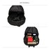 AG00581 - Black Unisex Backpack School Bag