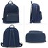 AG00581 - Navy Unisex Backpack School Bag