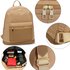 AG00581 - Nude Unisex Backpack School Bag