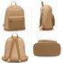AG00581 - Nude Unisex Backpack School Bag