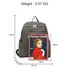 AG00580 - Wholesale & B2B Grey Backpack School Bag Supplier & Manufacturer