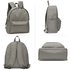 AG00584 - Grey Unisex Backpack School Bag